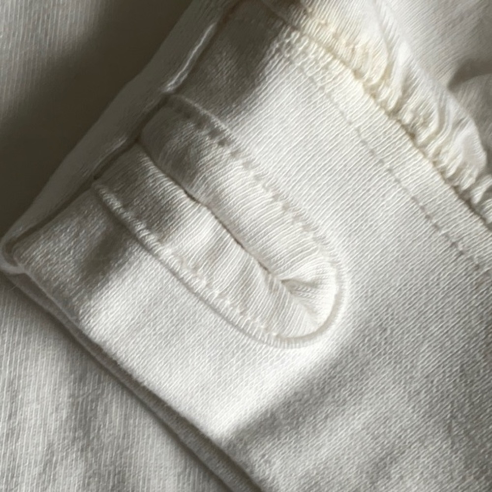 Carolina White Long Sleeve Logo Tee - Picture 4 of 11